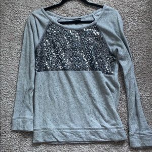 Express sequin sweater